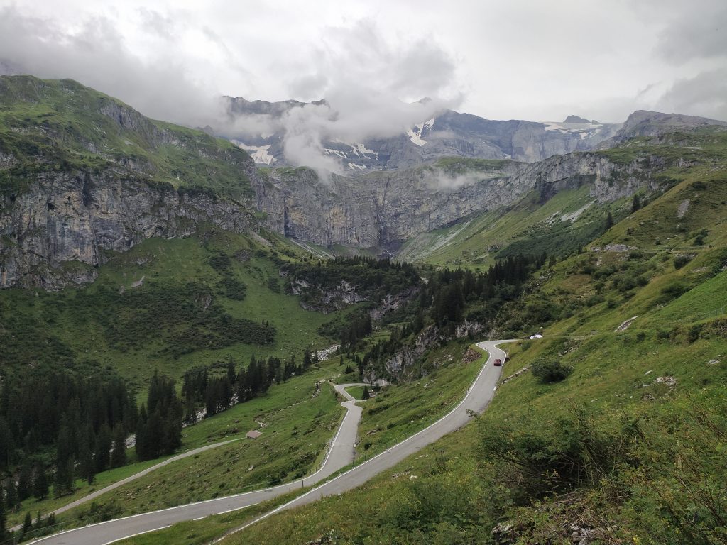 Klausenpass auf der Via Alpina Grün